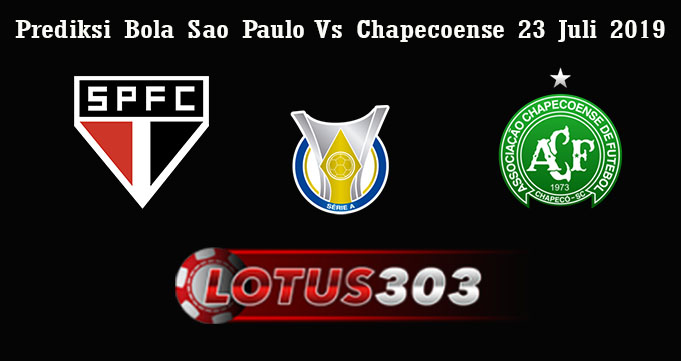 Prediksi Bola Sao Paulo Vs Chapecoense 23 Juli 2019